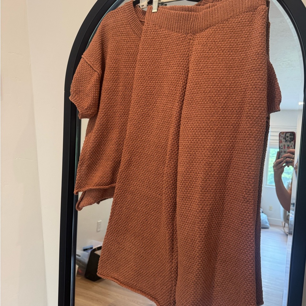 Rust sweater set - Picture 2 of 6